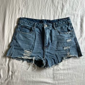 Ripped shorts